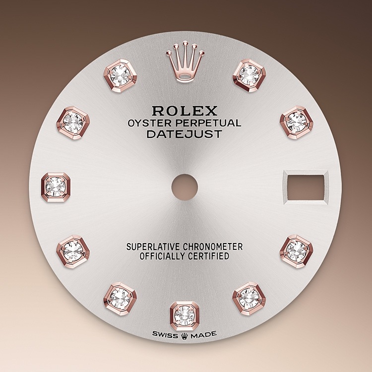 Silver Dial Everose Rolesor M278271 0016