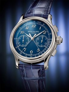 The new Patek Philippe Ref. 5370P 011 in glossy blue 2 768x1024 1