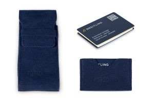 Breitlings New Watch pouch and warranty card pouch