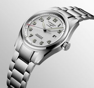 L3.810.4.73.6 Longines Spirit silver grey dial in steel bracelet 1