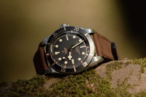 Tudor Black Bay fifty eight black dial divers watch