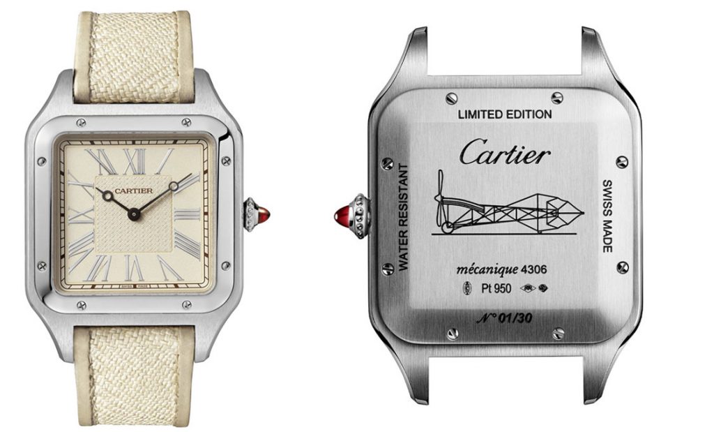 Cartier Santos Dumont ‘La Demoiselle Watch combine