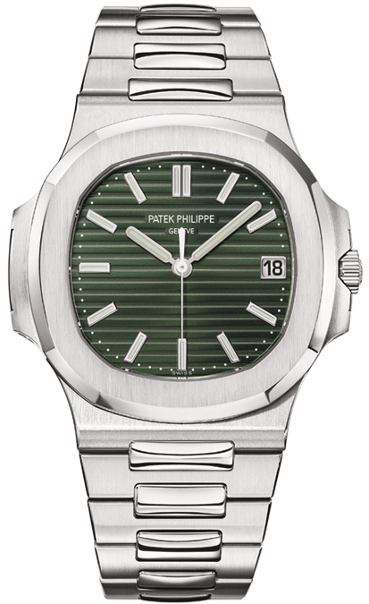 Patek Philippe Nautilus Stainless Steel Olive Green Dial Ref 5711 1a 014 E1617883982515