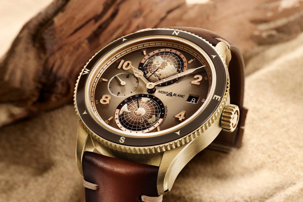 With both hemispheres displayed prominently on the dial this watch truly has global appeal 3