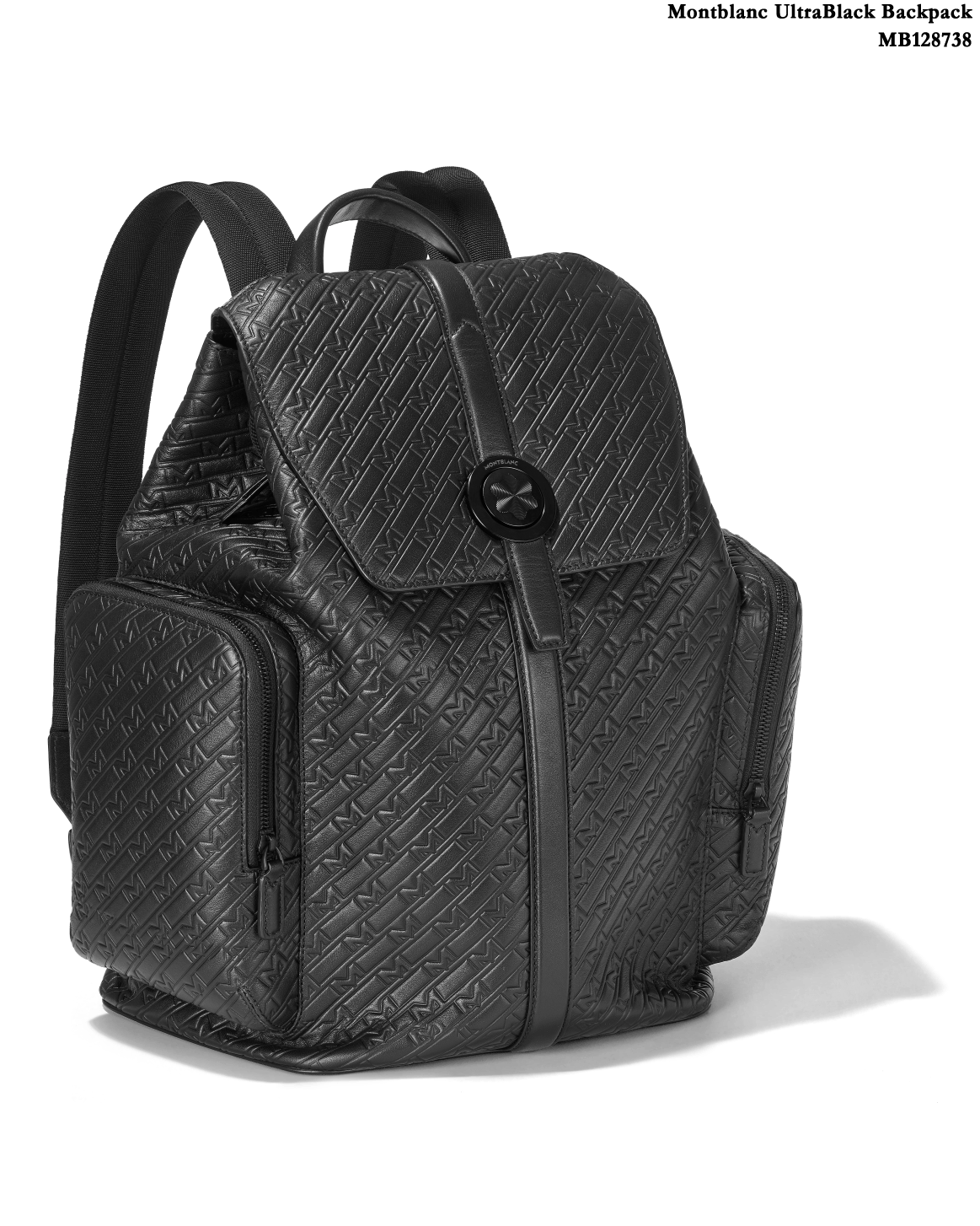 Mb128738 Montblanc Ultrablack Backpack 3