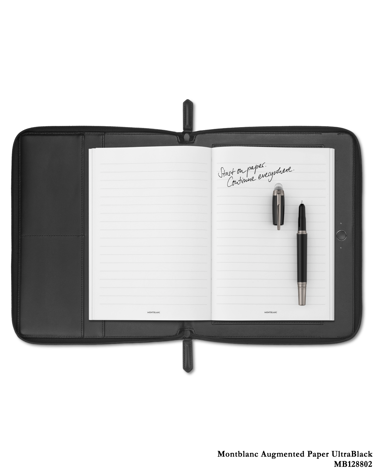 MB128802 Montblanc Augmented Paper UltraBlack 3