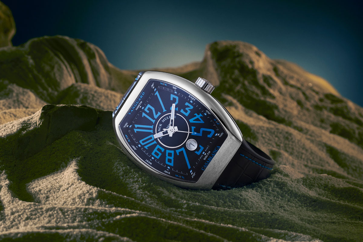 Franck Muller Vanguard Casablanca Blue At Cortina Watch Featured