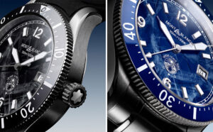 Montblanc 1858 Iced Sea Automatic Date (Left: Ref. 129371; Right: Ref. 129369)