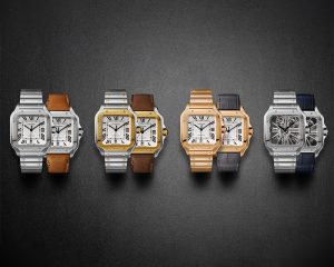 Cartier reinvigorated the Santos collection in 2018 with a wide assortment of models spanning sportive dress watches to artful skeletonised creations.