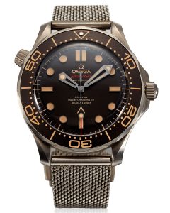 The 2022 Seamaster Diver 300M 007 Edition, worn by Daniel Craig in No Time To Die, fetched 226,800 GBP at a charity sale.