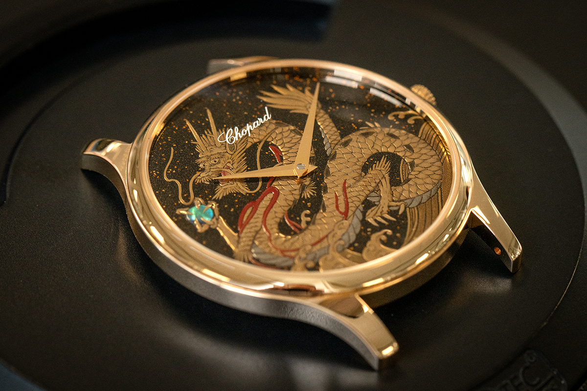 Cortina-Watch-Chopard-LUC-XP-Urushi-Year-of-the-Dragon-dial