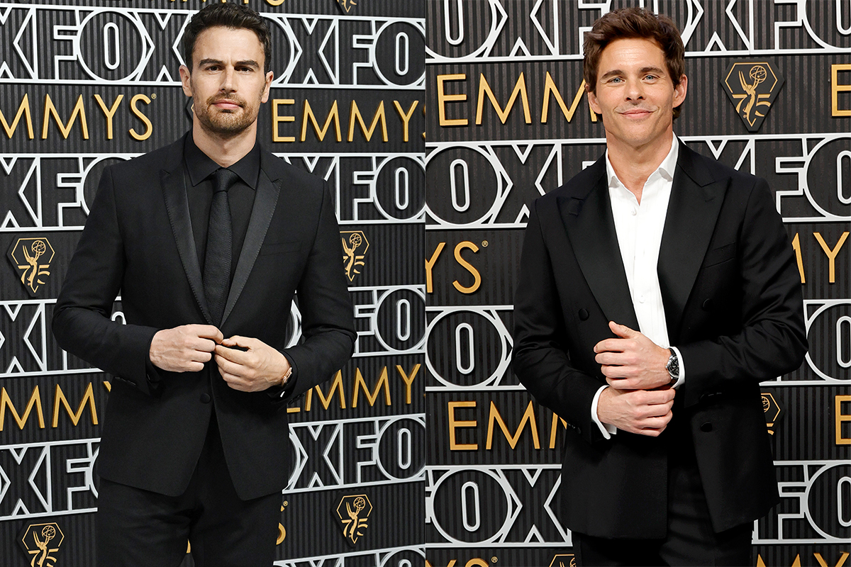 Cortina Watch Omega Emmys 2024 Theo James James Marsden Feature