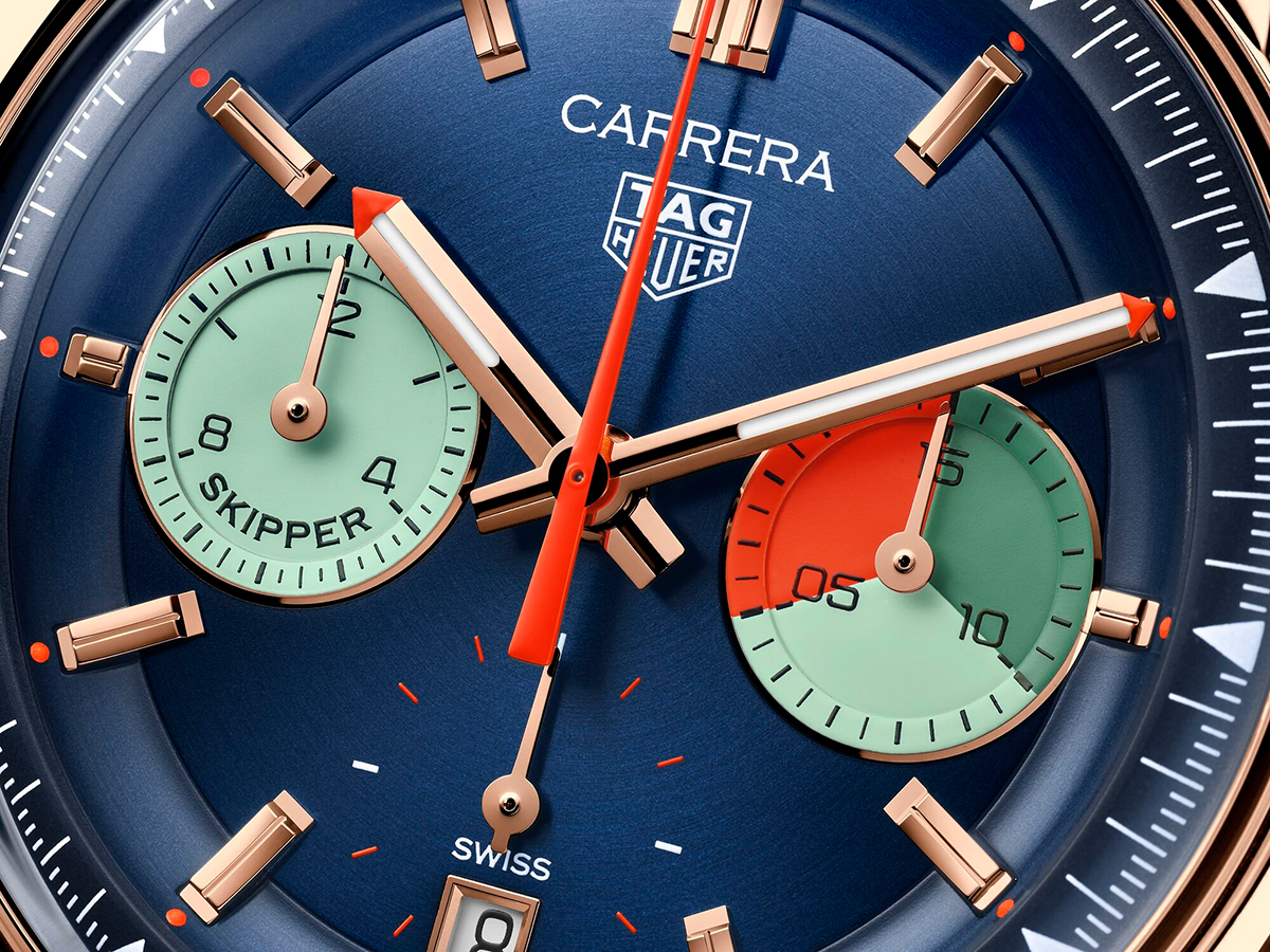 Cortina-Watch-TAG-Heuer-Carrera-Skipper-Gold-close-up
