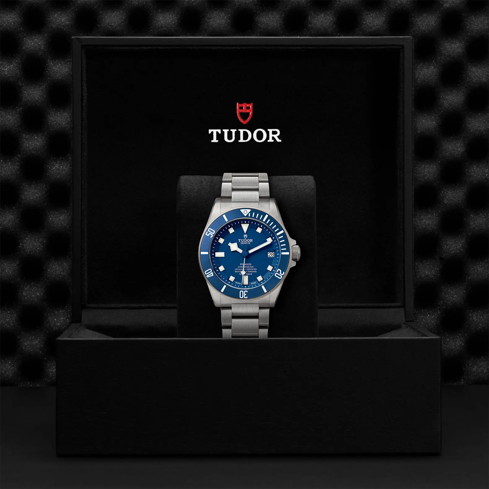 TUDORPelagosPelagos42mm titanium and steel case with satin finish - M25600TB-0001 at Cortina Watch Malaysia