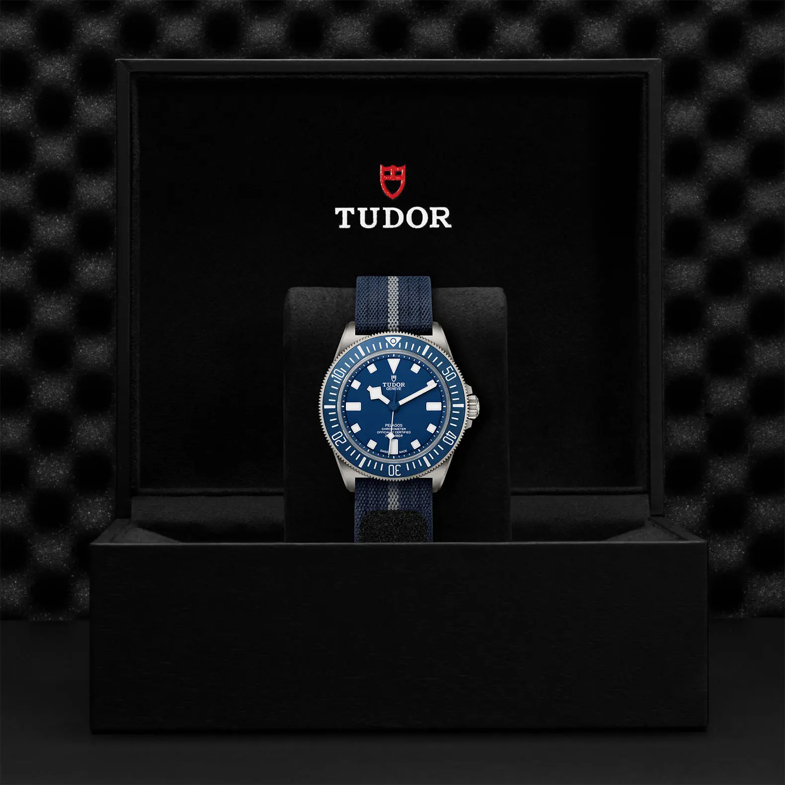 TUDORPelagos FXDPelagos FXDTitanium case, 42mm in diameter, 12.75mm thick, 52mm from lug to lug, satin-brushed finish Fixed bracelet bars Steel case back - M25707B/26-0001 at Cortina Watch Malaysia