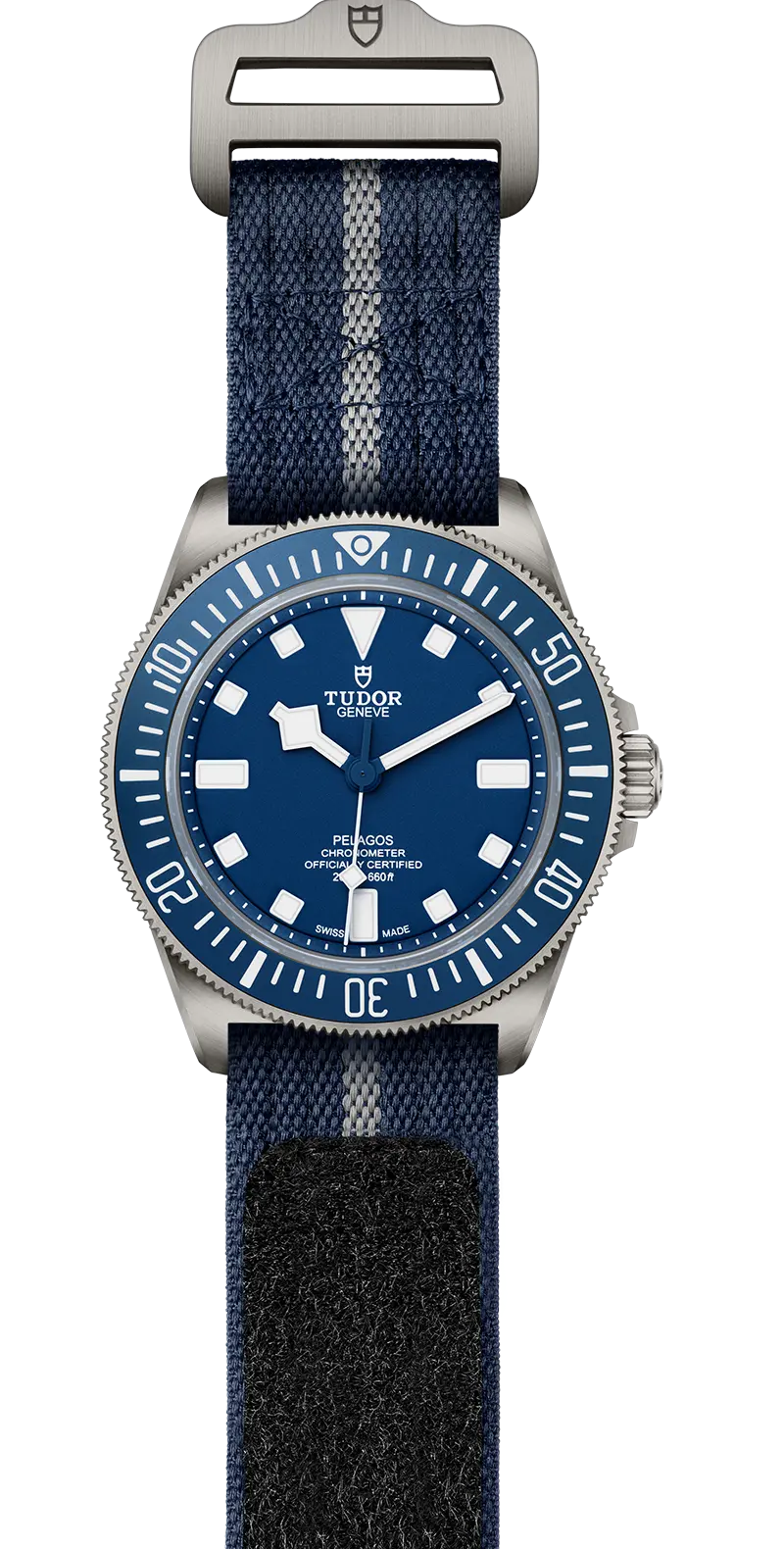 TUDORPelagos FXDPelagos FXDTitanium case, 42mm in diameter, 12.75mm thick, 52mm from lug to lug, satin-brushed finish Fixed bracelet bars Steel case back - M25707B/26-0001 at Cortina Watch Malaysia