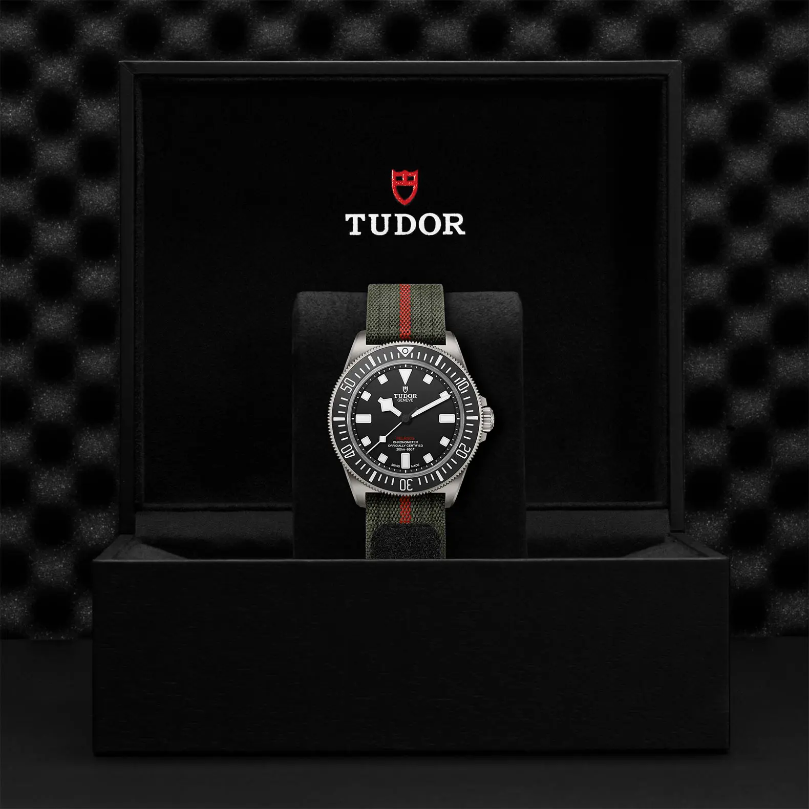 TUDORPelagos FXDPelagos FXDTitanium case, 42mm in diameter, 12.75mm thick, 52mm from lug to lug, satin-brushed finish, fixed strap bars, steel case back - M25717N-0001 at Cortina Watch Malaysia