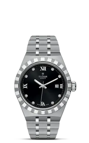 TUDORTUDOR RoyalTUDOR Royal28mm steel case with polished and satin finish - M28300-0004 at Cortina Watch Malaysia