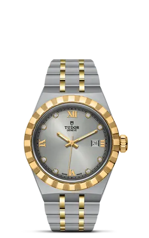 TUDORTUDOR RoyalTUDOR Royal28mm steel case with polished and satin finish - M28303-0002 at Cortina Watch Malaysia