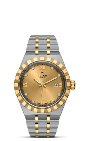 TUDORTUDOR RoyalTUDOR Royal28mm steel case with polished and satin finish - M28303-0006 at Cortina Watch Malaysia