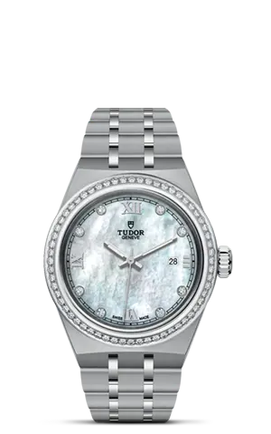 TUDORTUDOR RoyalTUDOR Royal28mm steel case with polished and satin finish - M28320-0001 at Cortina Watch Malaysia