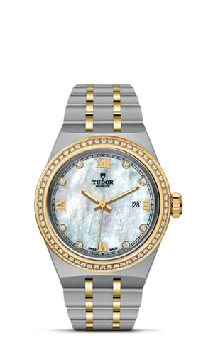 TUDORTUDOR RoyalTUDOR Royal28mm steel case with polished and satin finish - M28323-0001 at Cortina Watch Malaysia