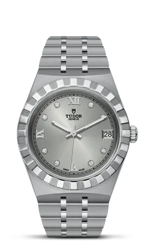 TUDORTUDOR RoyalTUDOR Royal34mm steel case with polished and satin finish - M28400-0002 at Cortina Watch Malaysia