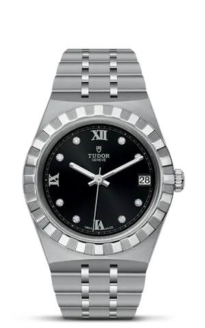 TUDORTUDOR RoyalTUDOR Royal34mm steel case with polished and satin finish - M28400-0004 at Cortina Watch Malaysia