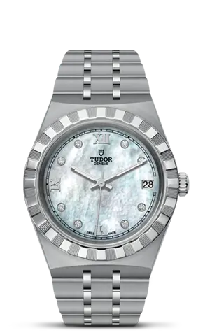 TUDORTUDOR RoyalTUDOR Royal34mm steel case with polished and satin finish - M28400-0005 at Cortina Watch Malaysia