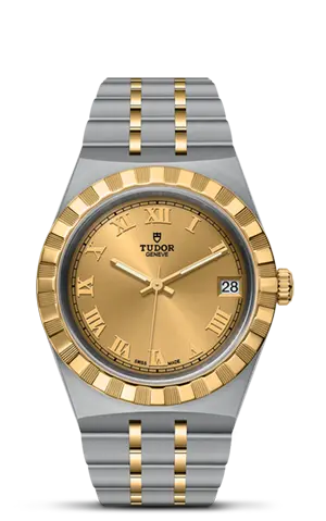 TUDORTUDOR RoyalTUDOR Royal34mm steel case with polished and satin finish - M28403-0004 at Cortina Watch Malaysia