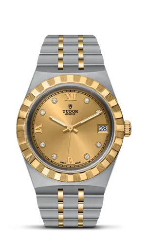TUDORTUDOR RoyalTUDOR Royal34mm steel case with polished and satin finish - M28403-0006 at Cortina Watch Malaysia