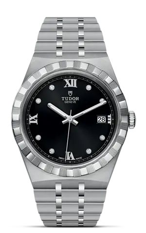 TUDORTUDOR RoyalTUDOR Royal38mm steel case with polished and satin finish - M28500-0004 at Cortina Watch Malaysia