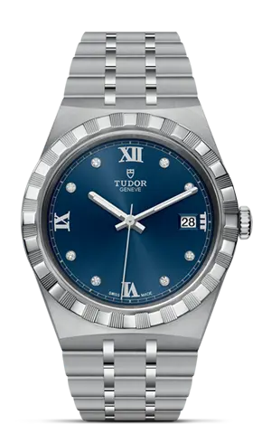 TUDORTUDOR RoyalTUDOR Royal38mm steel case with polished and satin finish - M28500-0006 at Cortina Watch Malaysia