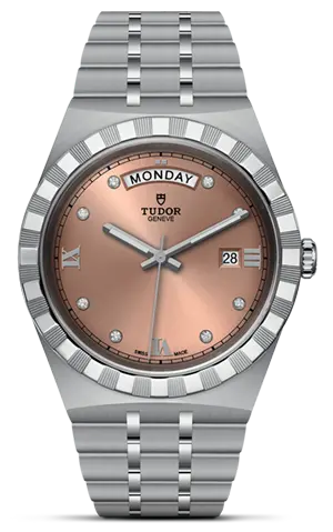 TUDORTUDOR RoyalTUDOR Royal41mm steel case with polished and satin finish - M28600-0011 at Cortina Watch Malaysia