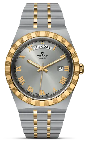 TUDORTUDOR RoyalTUDOR Royal41mm steel case with polished and satin finish - M28603-0001 at Cortina Watch Malaysia
