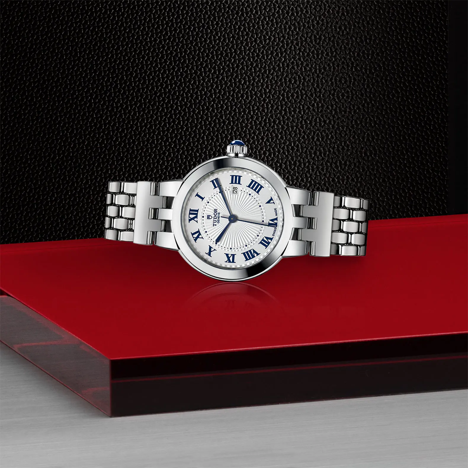 TUDORClair de RoseClair de Rose30mm steel case with polished finish - M35500-0001 at Cortina Watch Malaysia