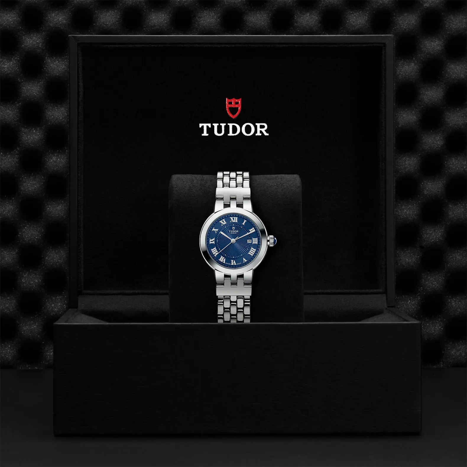 TUDORClair de RoseClair de Rose30mm steel case with polished finish - M35500-0009 at Cortina Watch Malaysia