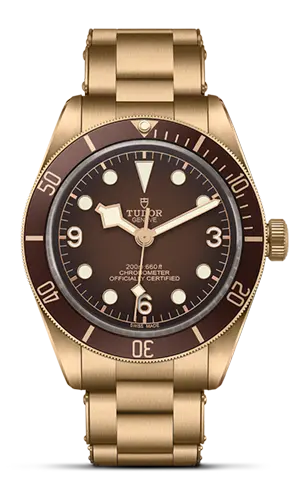 TUDORBlack Bay 58 Bronze "Boutique Edition"碧湾1958型磨砂青铜表壳，直径39毫米，将随佩戴者习惯，呈现出独一无二的色泽 - M79012M-0001 at Cortina Watch Malaysia