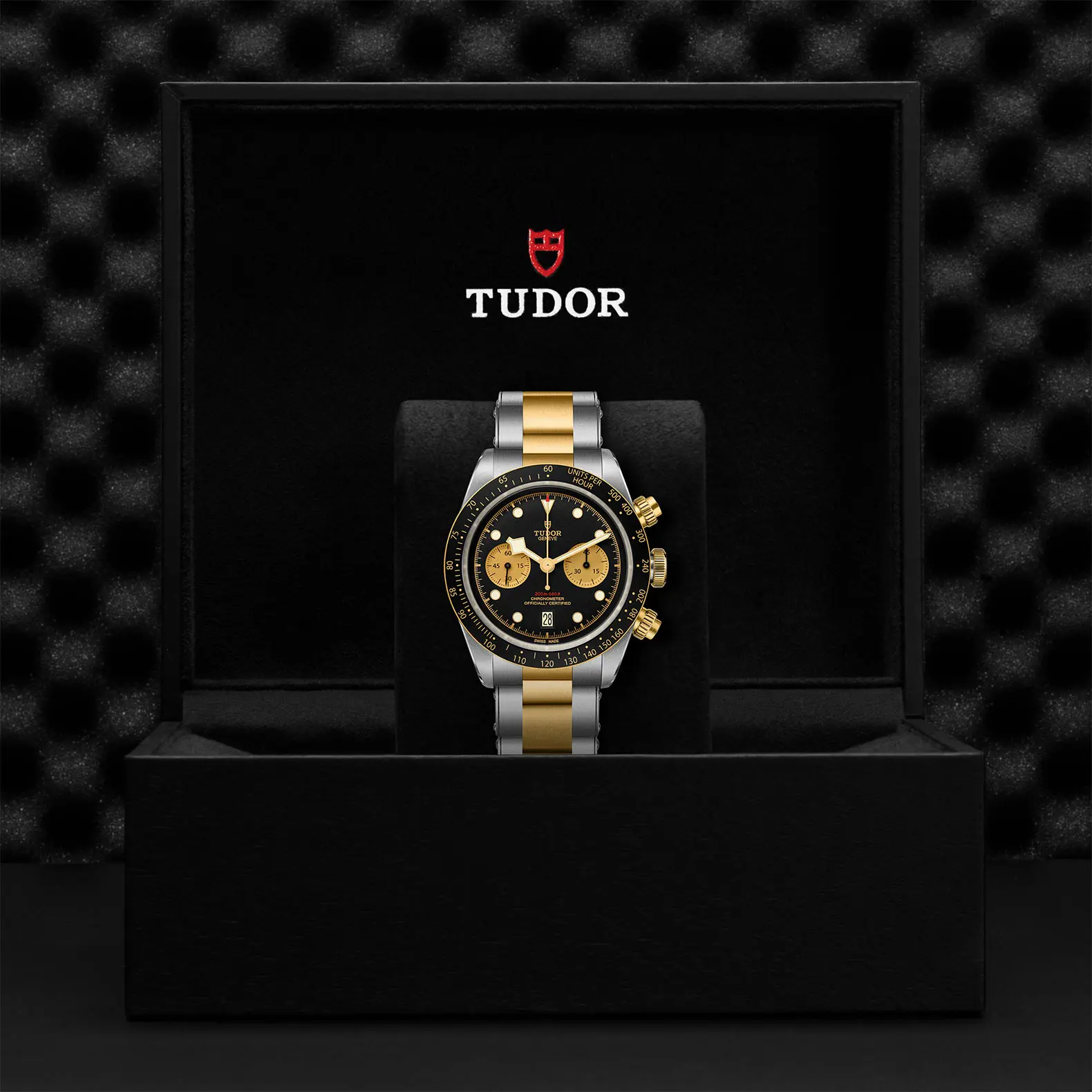 TUDORBlack Bay Chrono S&GBlack Bay Chrono41mm steel case with polished and satin finish - M79363N-0001 at Cortina Watch Malaysia