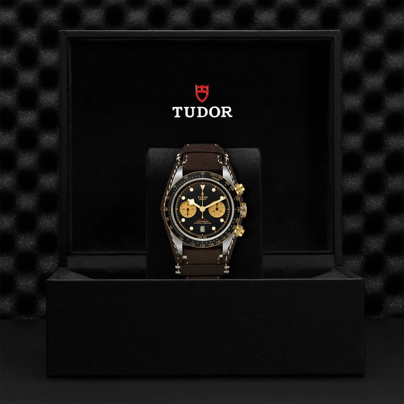 TUDORBlack Bay Chrono S&G碧湾计时型磨光及磨砂钢表壳，直径41毫米 - M79363N-0002 at Cortina Watch Malaysia
