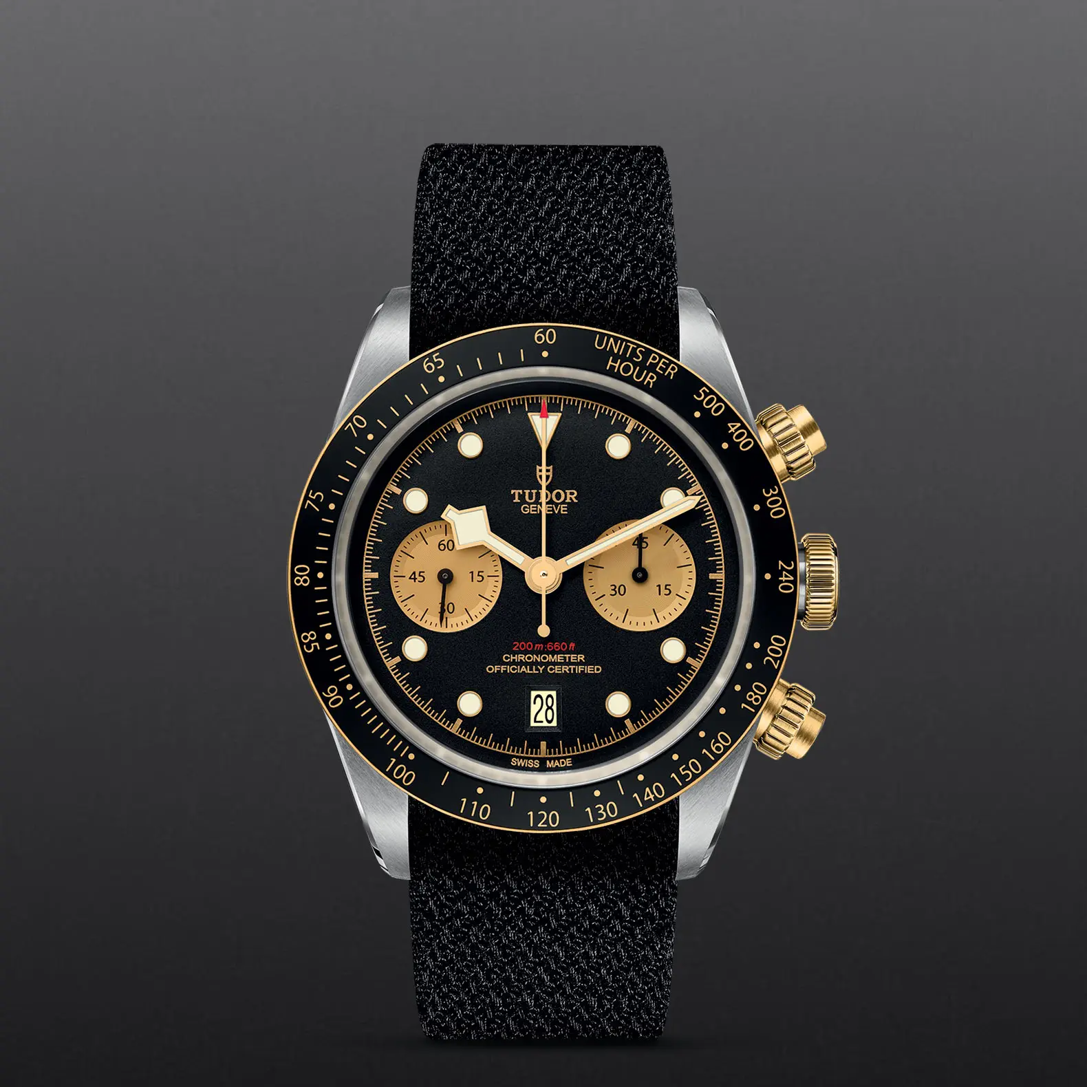 TUDORBlack Bay Chrono S&G碧湾计时型磨光及磨砂钢表壳，直径41毫米 - M79363N-0003 at Cortina Watch Malaysia