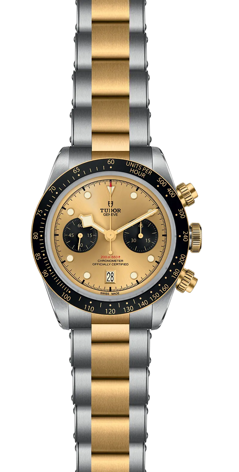 TUDORBlack Bay Chrono S&GBlack Bay Chrono41mm steel case with polished and satin finish - M79363N-0007 at Cortina Watch Malaysia