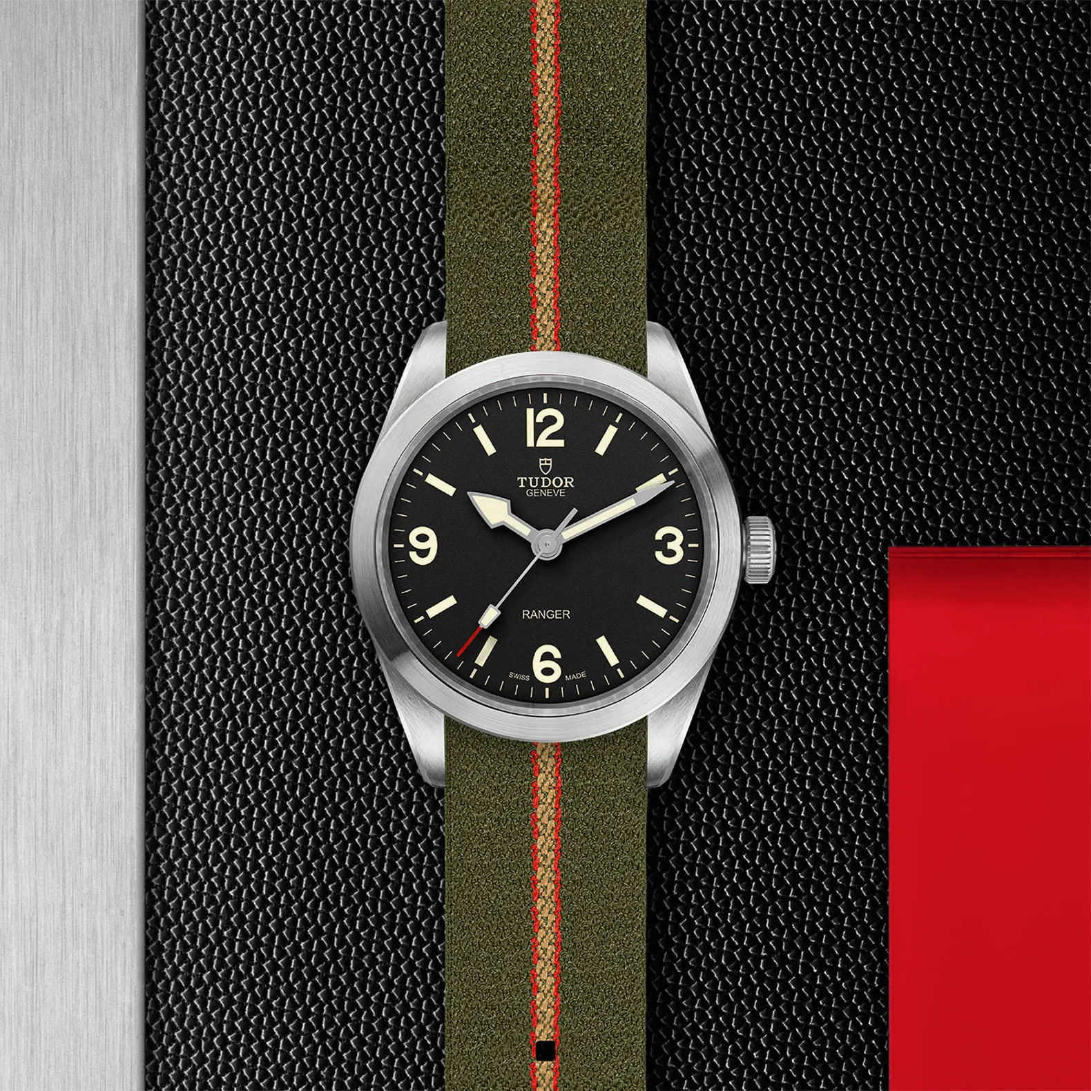 TUDORRanger帝舵游侠型磨砂钢表壳，直径39毫米 - M79950-0003 at Cortina Watch Malaysia