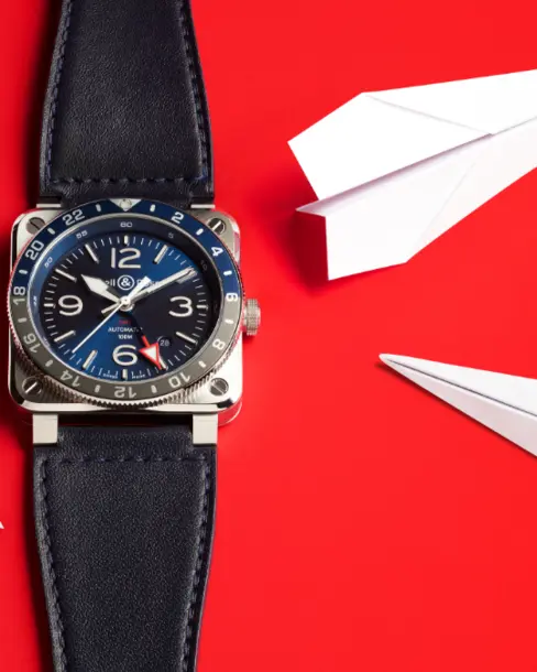 BR 03-93 GMT Blue - Cortina Watch Malaysia