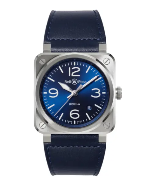 BR 03 Blue Steel - Cortina Watch Malaysia