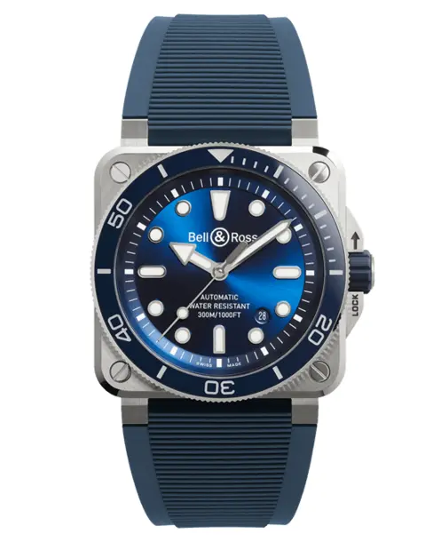 BR 03 Diver Blue Steel - Cortina Watch Malaysia