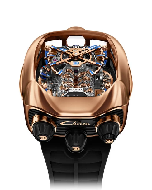 Bugatti Chiron Tourbillon Rose Gold - Cortina Watch Malaysia