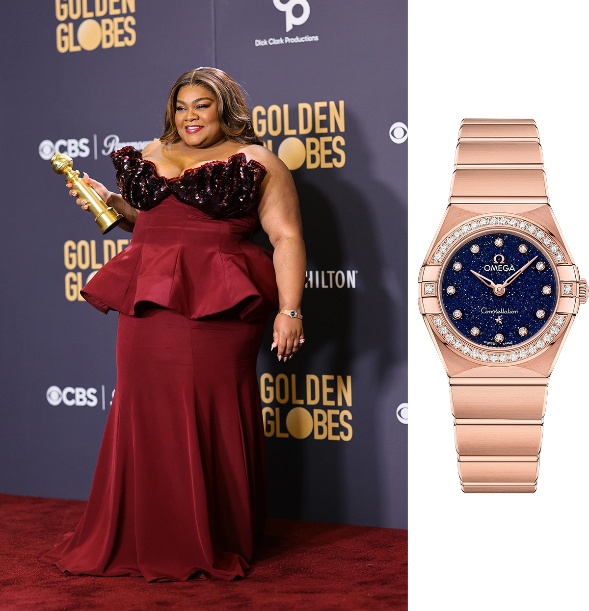 OMEGA At The 81st Golden Globes OMEGA At The 81st Golden Globes