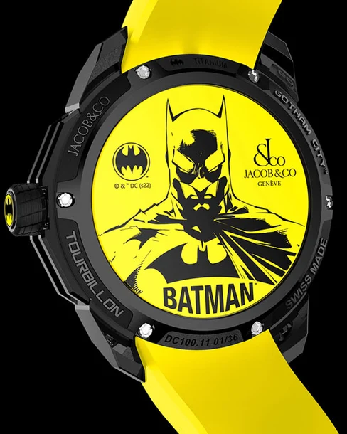 Gotham City Black DLC Titanium - Cortina Watch Malaysia