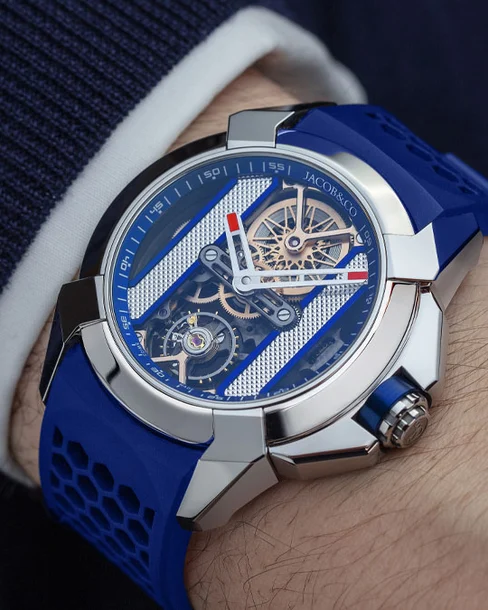 Epic X Stainless Steel - Blue Inner Ring - Cortina Watch Malaysia